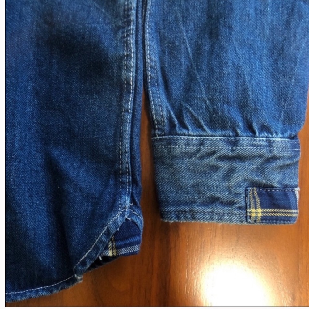 Zara Denim Down Shirt - Picture 6 of 6